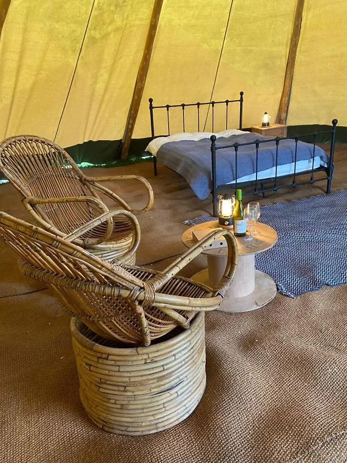 Hotel Devon Tipi Camp And Glamp Stoke Canon Luksusowy namiot